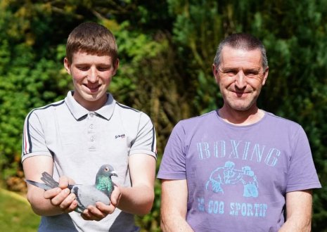 Olivier Poussart de Vaulx-Chimay décroche le 1er National Vieux Vierzon parmi 5780 pigeons le 18/08/2024