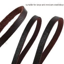 Laisse en cuir véritable pour chien, 2/3M, souple, robuste, pour chien, laisse d'entraînement - Loufdingue.com - Laisse en cuir véritable pour chien, 2/3M, souple, robuste, pour chien, laisse d'entraînement - Loufdingue.com -  -  