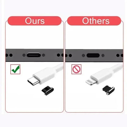 Bouchon anti-poussière USB Type C en métal, 1/4 pièces, pour iPhone - Loufdingue.com - Bouchon anti-poussière USB Type C en métal, 1/4 pièces, pour iPhone - Loufdingue.com -  -  