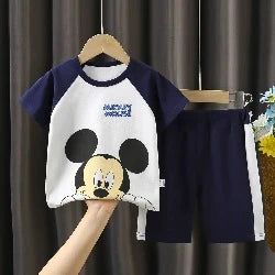 Costume à manches courtes, T-shirt + Short Disney 1-4 ans - Loufdingue.com - Costume à manches courtes, T-shirt + Short Disney 1-4 ans - Loufdingue.com -  -  