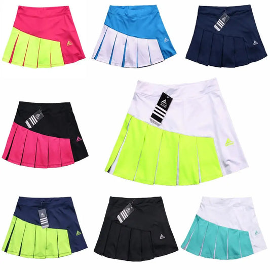 Jupes-shorts de Tennis pour filles avec short intégré, jupe de Badminton de Yoga athlétique en matériau épais de qualité supérieure, Shorts de Tennis pour femmes