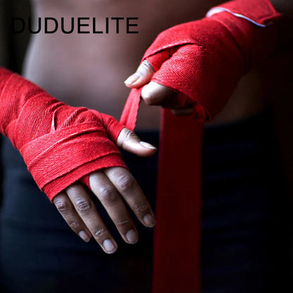 Bandages d'entraînement de boxe en coton, 2 pièces, 1.5/2/3/5M, Bandages de sport Sanda Kick Boxing Mma, gants à main, ceinture enveloppée, sangle de sport