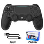 Manette de jeu sans fil Bluetooth, contrôleur de jeu pour PS4/Slim/Pro, pour PC, double Vibration - Loufdingue.com - Manette de jeu sans fil Bluetooth, contrôleur de jeu pour PS4/Slim/Pro, pour PC, double Vibration - Loufdingue.com -  -  