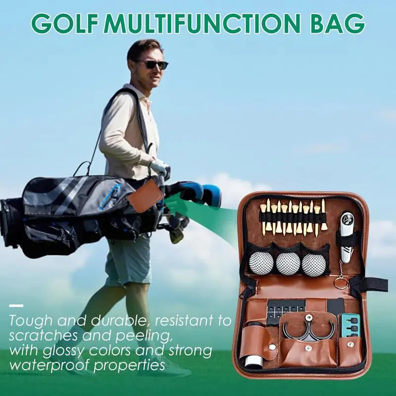 Sac de balle de Golf pochette étanche porte-gant de Golf étui Golf Co. Caddy Case Caddy femmes hommes chariot support de voyage accessoires de Golf