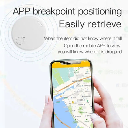 Mini GPS Mobile Bluetooth 5.0, dispositif Anti-perte avec sac, suivi de portefeuille, localisateur intelligent