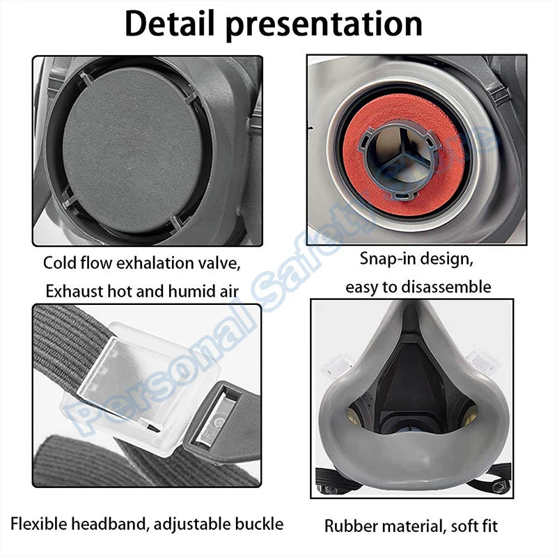 Full Face Respirator Mask 6200