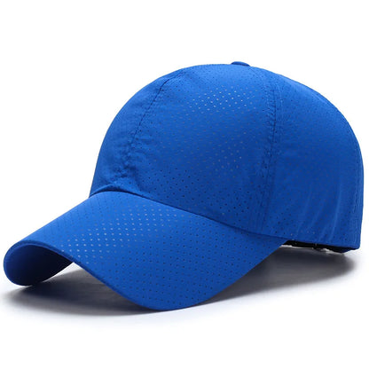 Casquette de golf d'été en maille fine et solide, chapeau de soleil respirant à séchage rapide pour femmes et hommes