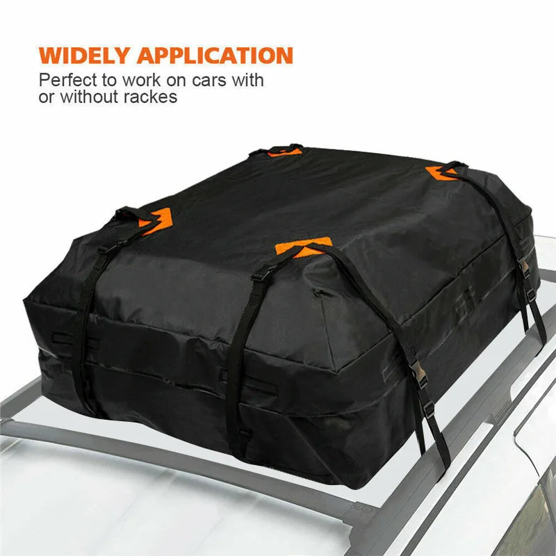 Sac à bagages de toit 420D/600D, sac à bagages 425L, porte-bagages de toit de voiture, sac à bagages universel étanche