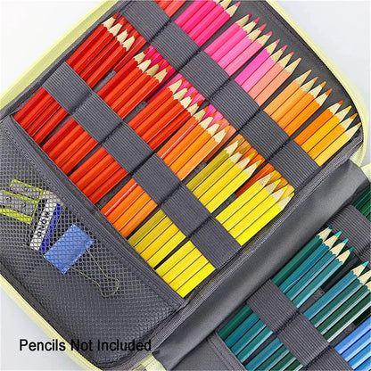 Trousse à crayons à 96/192 fentes, organisateur scolaire, sac à stylos de grande capacité Kawaii.
