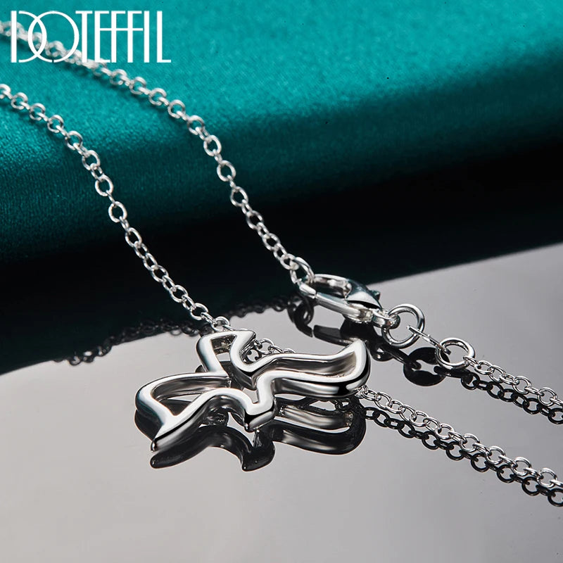 Collier Pendentif Pigeon Argent 925