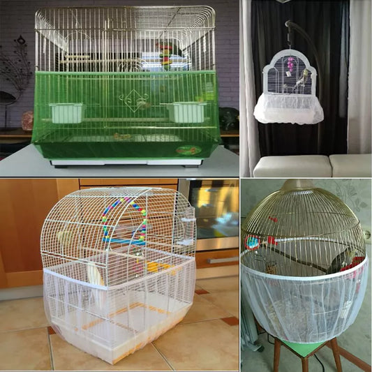 Couverture de Cage à oiseaux, jupe de protection, 4 couleurs