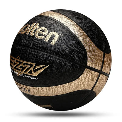 Ballons de basket-ball fondus pour hommes, taille officielle 7/6/5, matériau PU, haute qualité, Sports d'intérieur et d'extérieur