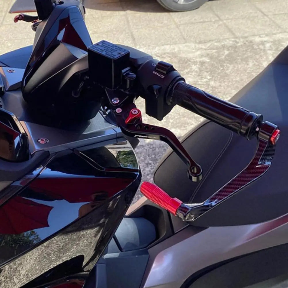 MOTO- Levier de frein et d'embrayage de guidon en alliage d'aluminium pour moto, accessoires de Modification