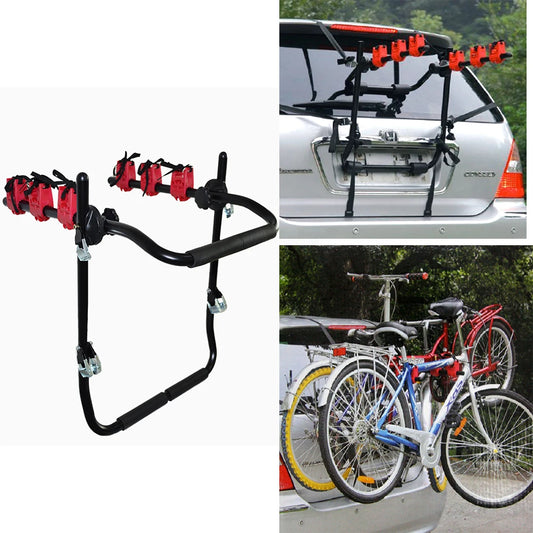 Support de porte-vélo à bras robuste pour 3 vélos, support arrière pour SUV et voiture/porte-bagages de toit