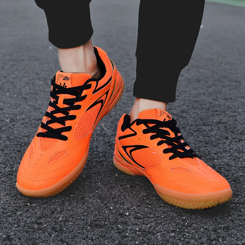 LEFUS chaussures de tennis de table respirantes ultra légères antidérapantes résistantes à l'usure chaussures d'entraînement de compétition
