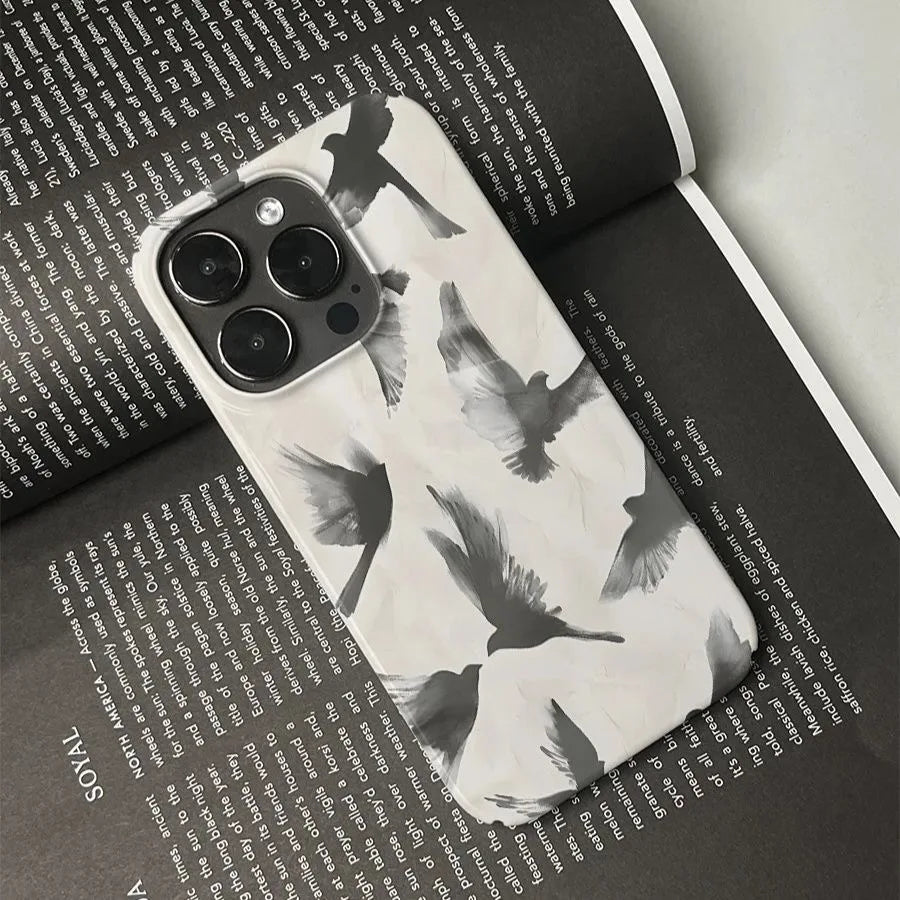 Pigeon Pattern iPhone Case