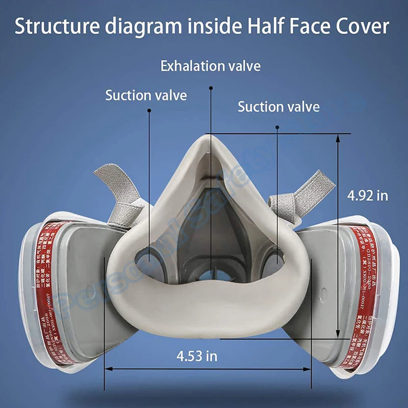 Masque de Protection Respiratoire Complet 6200