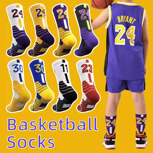 Chaussettes de basket-ball étoiles professionnelles, chaussettes de sport épaisses Elite, antidérapantes, respirantes