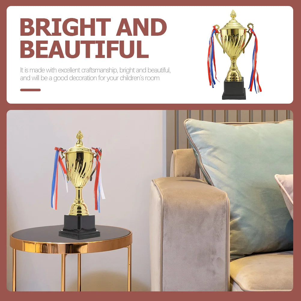 Champion Trophy for Little Champions: Celebrate Your Children's Victories with this Metal Trophy!