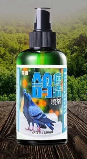 Protect your pigeons against smallpox and other diseases with this insecticide spray!