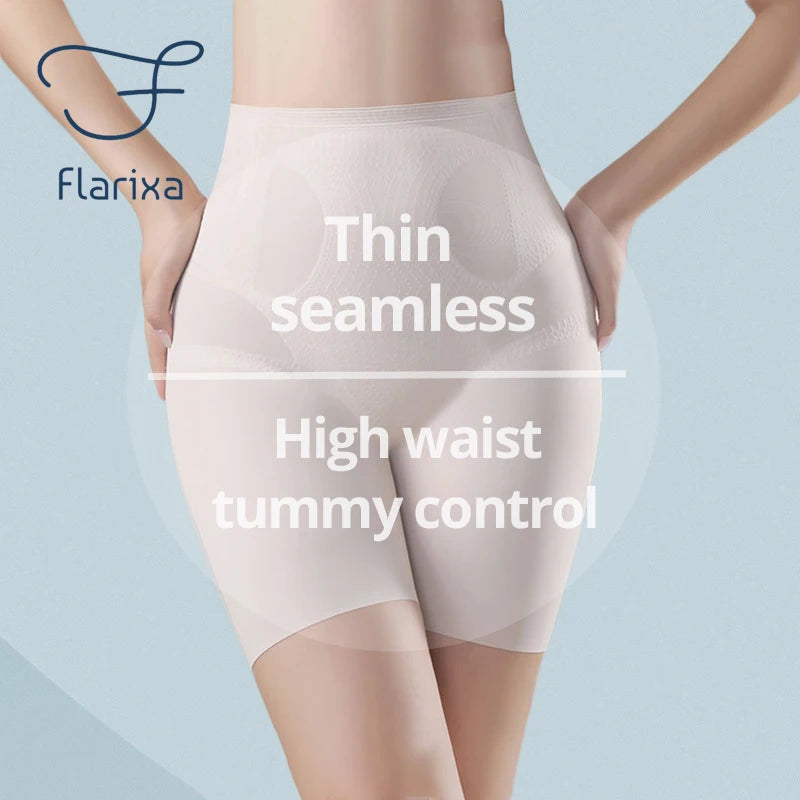 Flarixa Ultra mince glace soie Shape wear taille haute, ventre minceur.