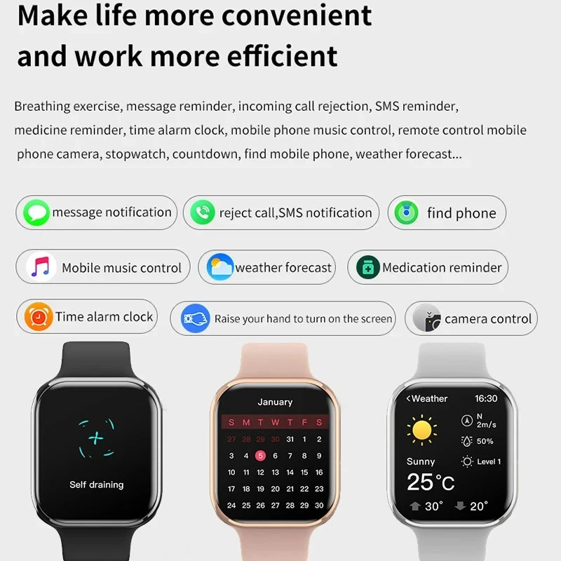 Montre intelligente 9 Mini femmes Ultra série NFC Smartwatch,