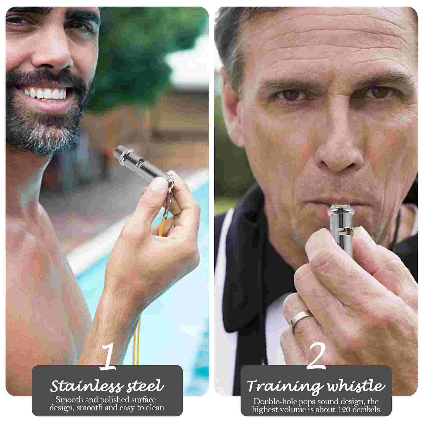 Stainless Steel Pigeon Training Whistle - Easy Training and Effective Communication!