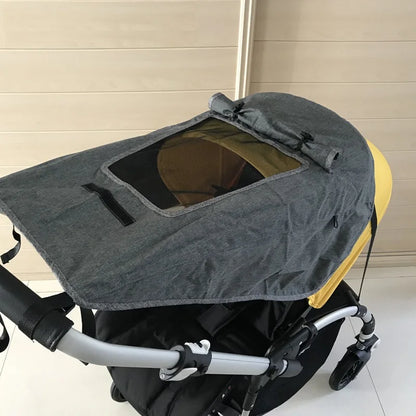 Accessoires universels de poussette de bébé, pare-soleil, Protection UV, couverture d'auvent de chariot pour landaus