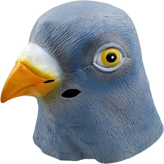 Transform yourself into a pigeon with this ultra-realistic latex mask!