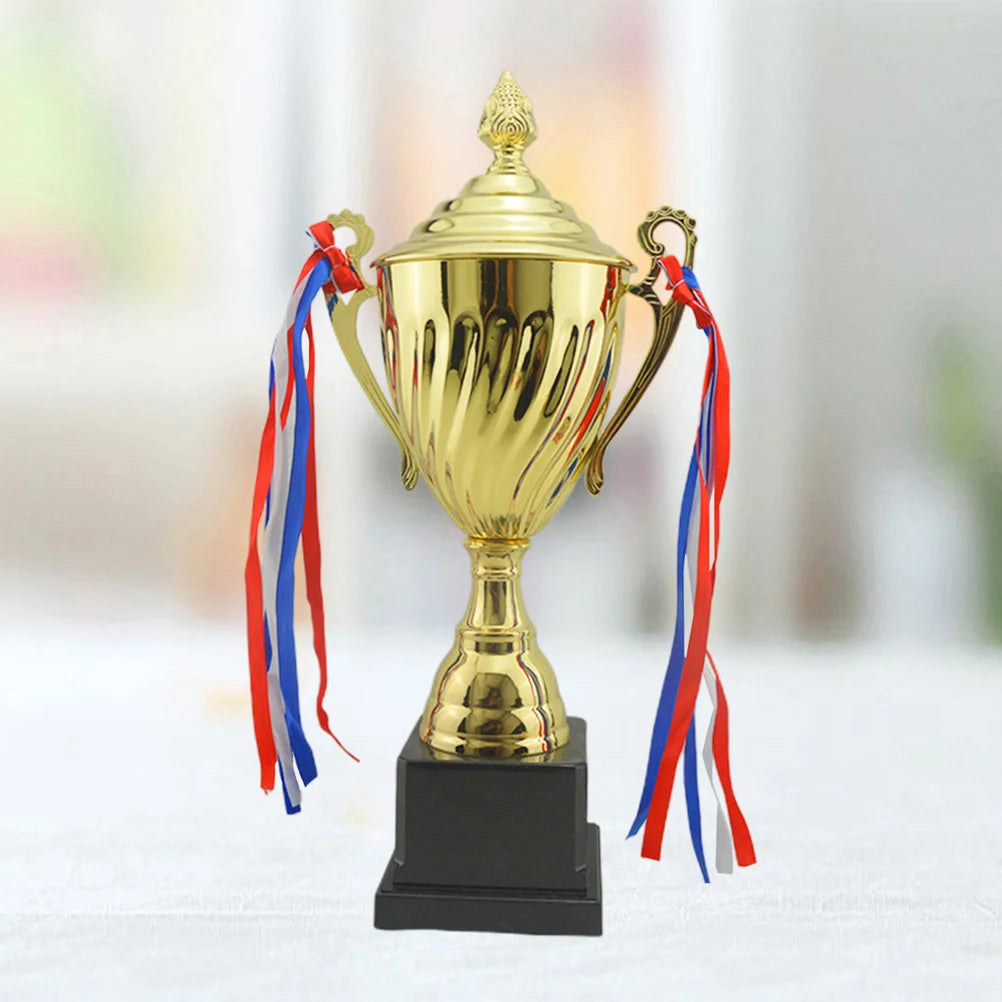 Champion Trophy for Little Champions: Celebrate Your Children's Victories with this Metal Trophy!