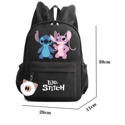 Disney Lilo et Stitch, sac à dos pour filles, garçons, adolescents. Sacs d'école, fourniture scolaire.