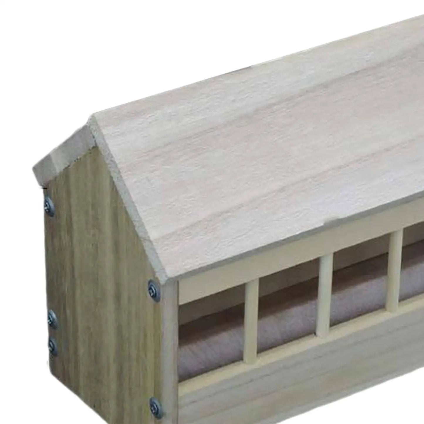 Wooden Pigeon Feeder: Feed your birds without waste!