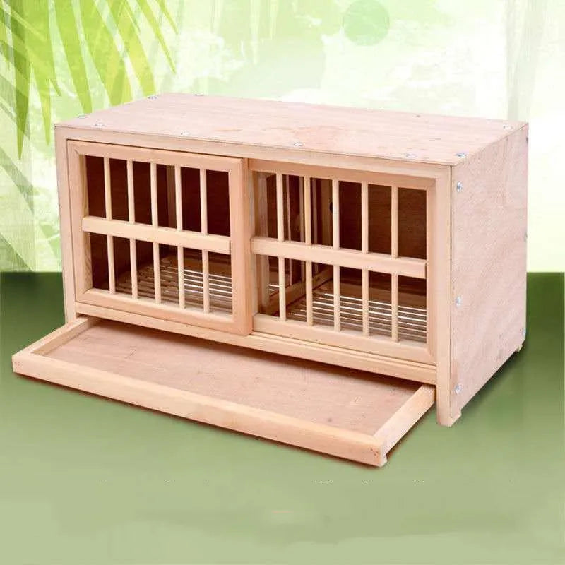 Wooden Pigeon Cage: A Comfortable and Spacious Shelter for Your Pigeons!