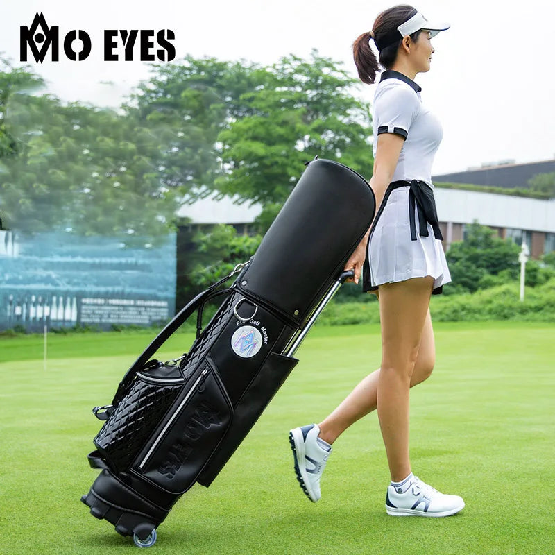 PGM MO EYES sac de Golf femmes chariot remorqueur Club sacs Portable poulie voyage Pack avec tige de traction Ultra- léger étanche