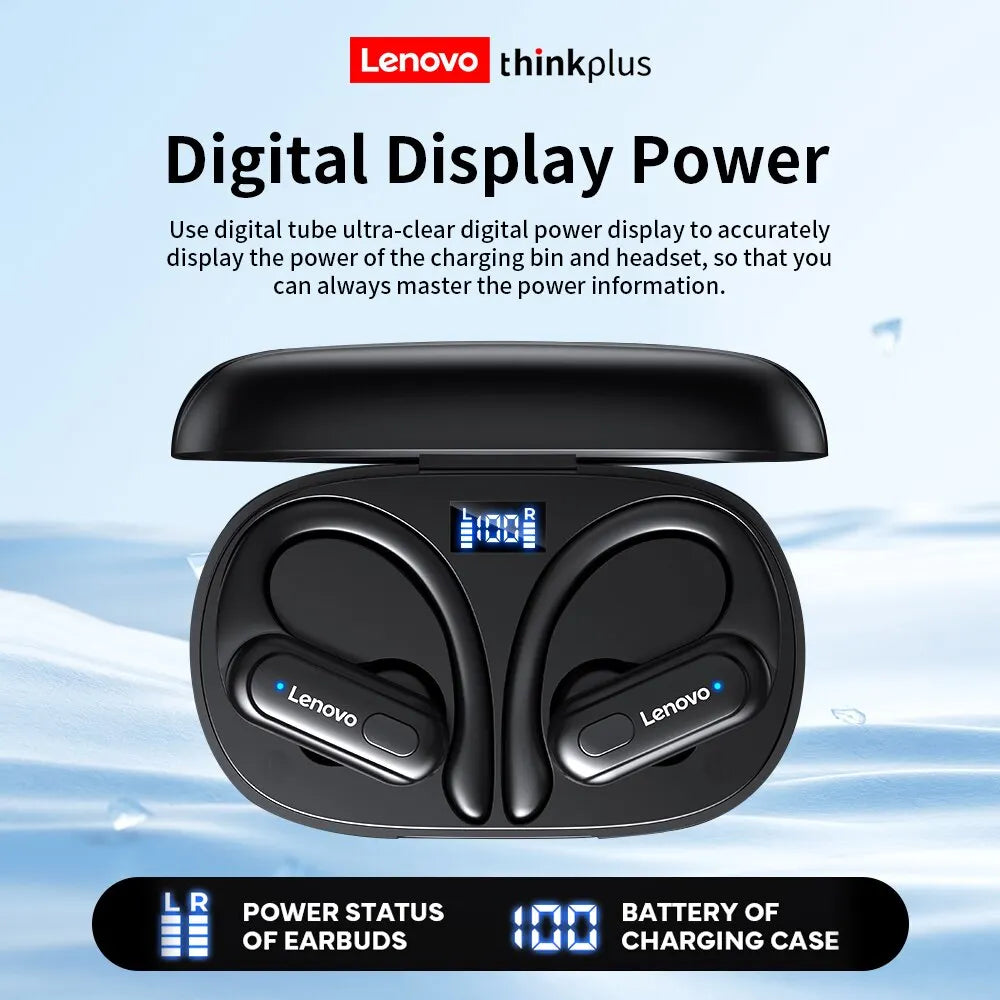 Lenovo Thinkplus écouteur XT60B sans fil Bluetooth, Sport, tactile, TWS avec micro, réduction du bruit.