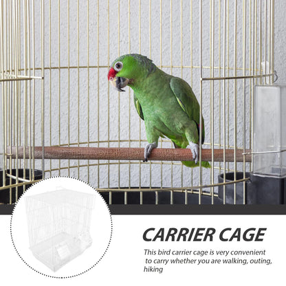 Cage à oiseaux avec sortie portable, porte oiseaux
