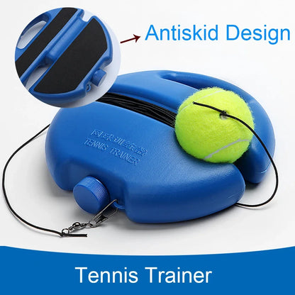 1 ensemble d'entraîneur de Tennis, outil primaire de formation professionnelle, auto-apprentissage, balle de rebond, exercice de balle de Tennis
