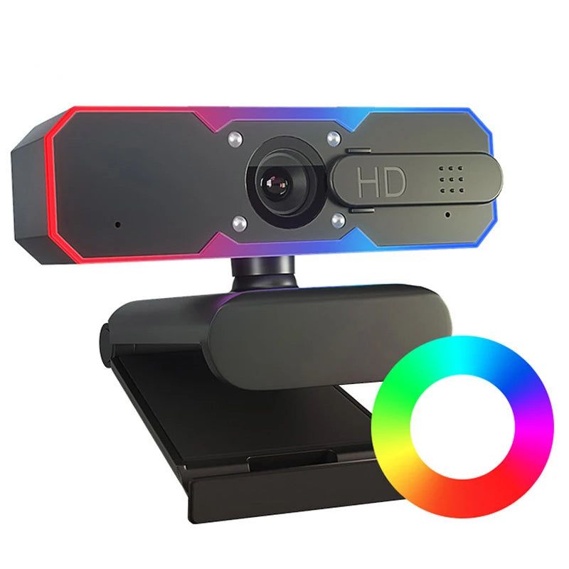 Webcam de jeu avec lumière LED rvb, 1080p, 60fps avec Microphone, 7 couleurs changeantes - Loufdingue.com - Webcam de jeu avec lumière LED rvb, 1080p, 60fps avec Microphone, 7 couleurs changeantes - Loufdingue.com - Webcam de jeu avec lumière LED rvb, 1080p, 60fps avec Microphone, 7 couleurs changeantes - Loufdingue.com 